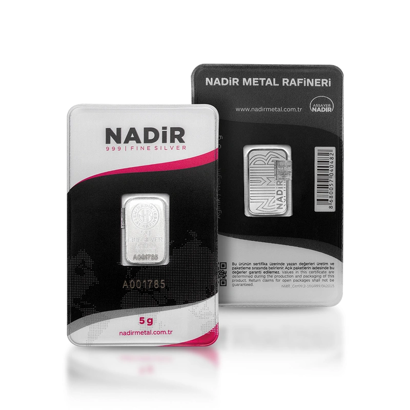 5g Silver Bar Nadir Minted
