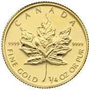 2008 1/4oz Canadian Maple Leaf Gold Coin