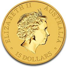 2012 1/10oz Australian Kangaroo Gold Nugget Coin