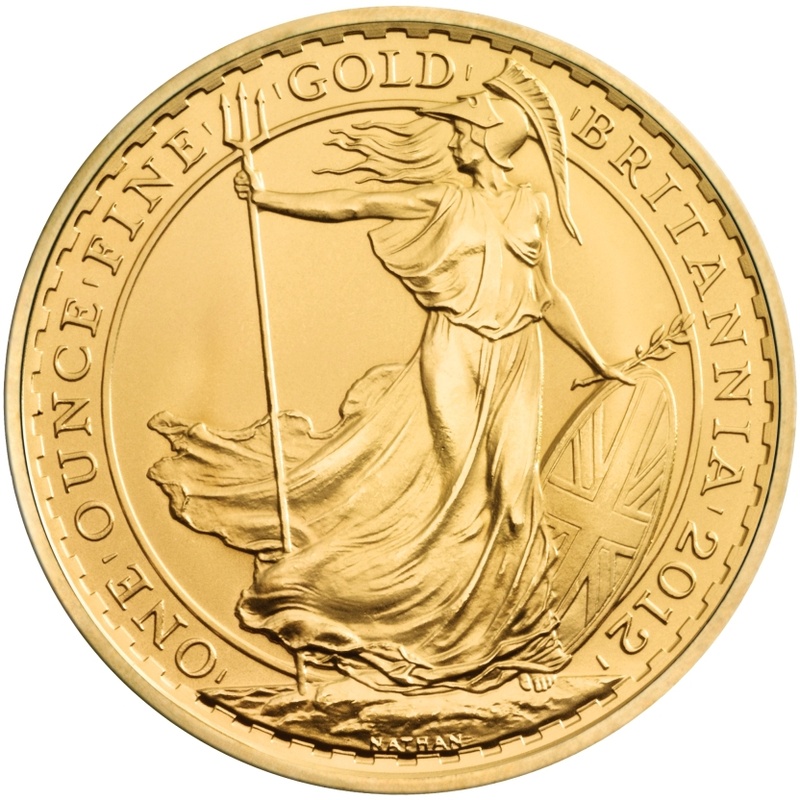 2012 Gold Britannia One Ounce Coin