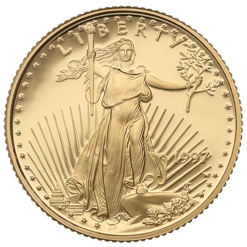 1997 Proof Tenth Ounce Eagle Gold Coin