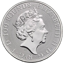 2020 1oz Falcon of the Plantagenets Platinum Coin Queen's Beasts