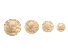 2007 Gold Eagle Uncirculated 4 Coin Set Boxed