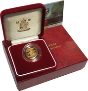 2007 Proof Gold Half Sovereign Boxed