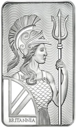 10oz Silver Bar Britannia Minted