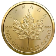 2023 1/2oz Canadian Maple Leaf Gold Coin