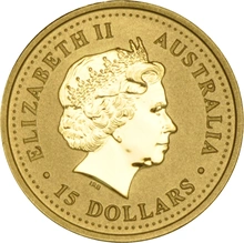 2005 Year of the Rooster Gold Coin 1/10oz Perth Mint Australian Lunar Series