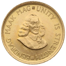 1965 R2 Gold Coin 2 Rand South Africa
