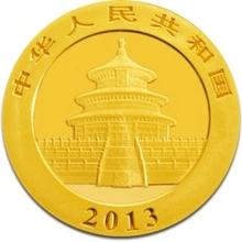2013 1oz Chinese Panda Gold Coin