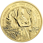 2022 Maid Marian Gold Coin Myths & Legends 1oz