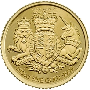 2022 1/10oz Royal Arms Gold Coin