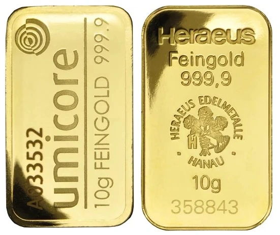 10g Gold Bar (Pre Owned)