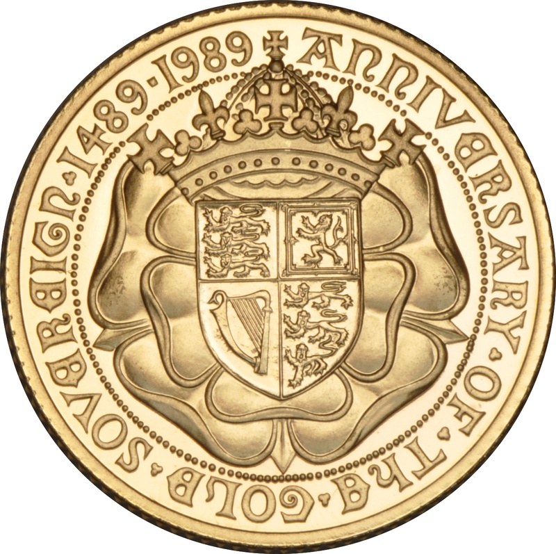 1989 Gold Sovereign