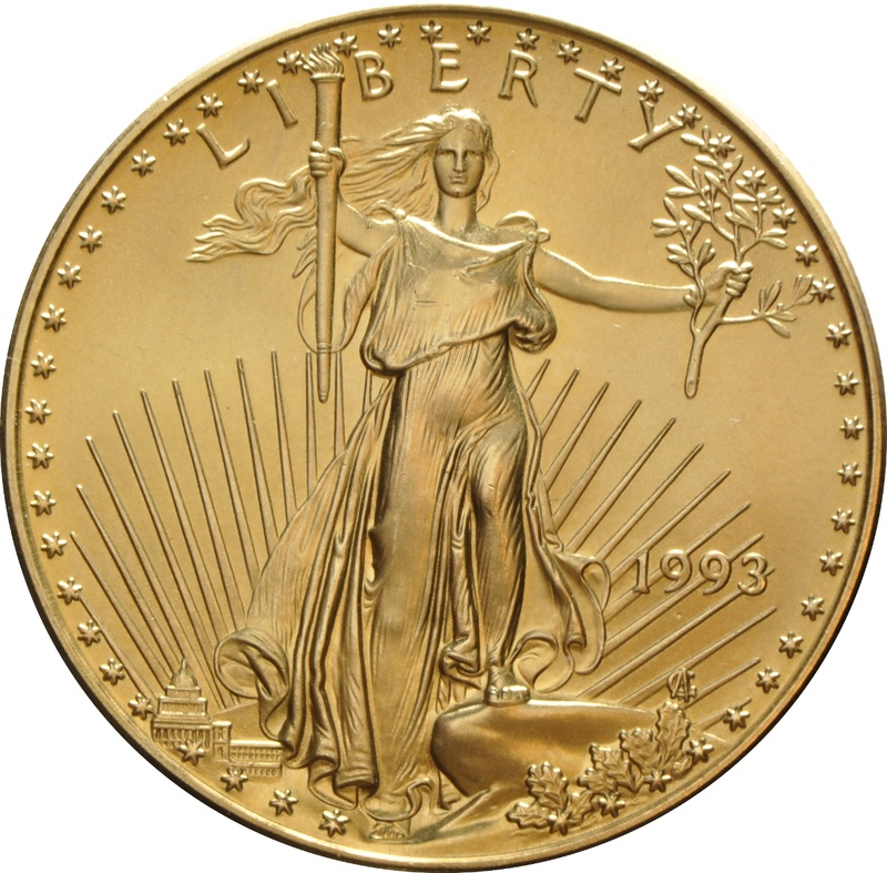 1993 1oz American Eagle Gold Coin