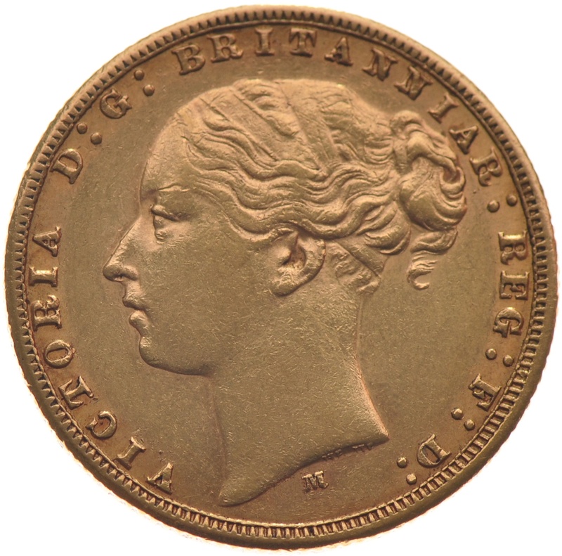 1854 Half Gold Sovereign