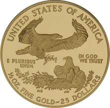 2007 Proof 1/2oz American Eagle Gold Coin