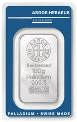 100g Palladium Bars