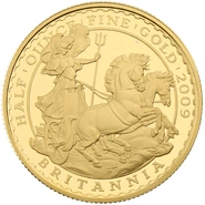 2009 Proof 1/2oz Gold Britannia Coin
