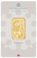 20g Gold Bar Britannia Minted
