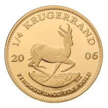 2006 Proof 1/4oz Krugerrand Gold Coin Boxed