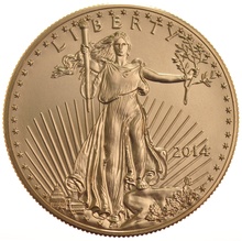 2014 1oz American Eagle Gold Coin