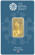 NEW 20g Gold Britannia Minted Bar