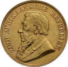 1897 1 Pond Gold Coin South Africa