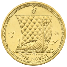 2009 Isle of Man Noble Gold Coin 1oz