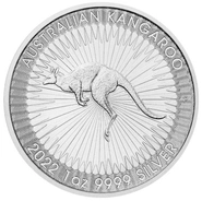 2022 Australian Kangaroo Silver Coin 1oz