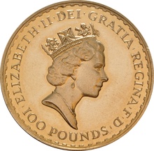 1989 Gold Britannia One Ounce Coin