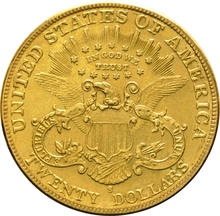 1894 $20 Gold Coin Double Eagle Liberty Head San Francisco