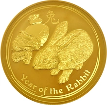 2011 Year of the Rabbit Gold Coin 1kg Perth Mint Australian Lunar Series