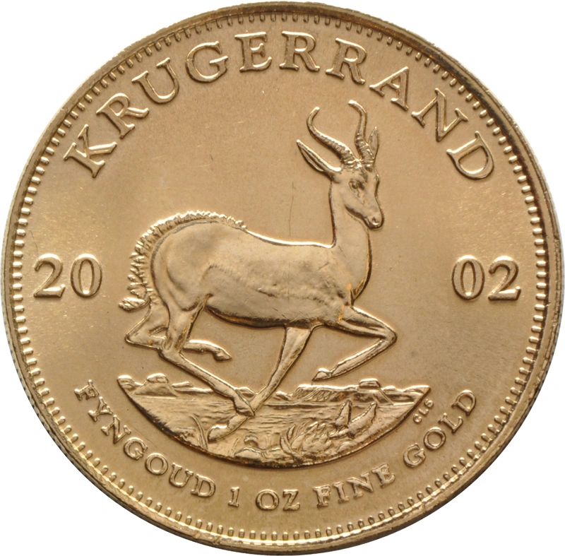 2002 Krugerrand Gold Coin 1oz
