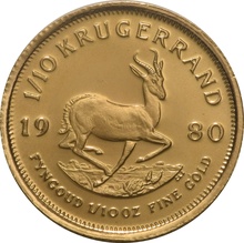 1980 Tenth Ounce Krugerrand