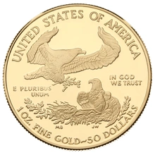 2007 Proof Gold Eagle 4 Coin Set Boxed