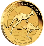 2018 Quarter Ounce Gold Australian Nugget