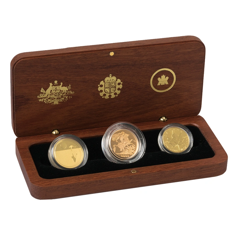 2008 Icons of the Commonwealth Gold Set Boxed