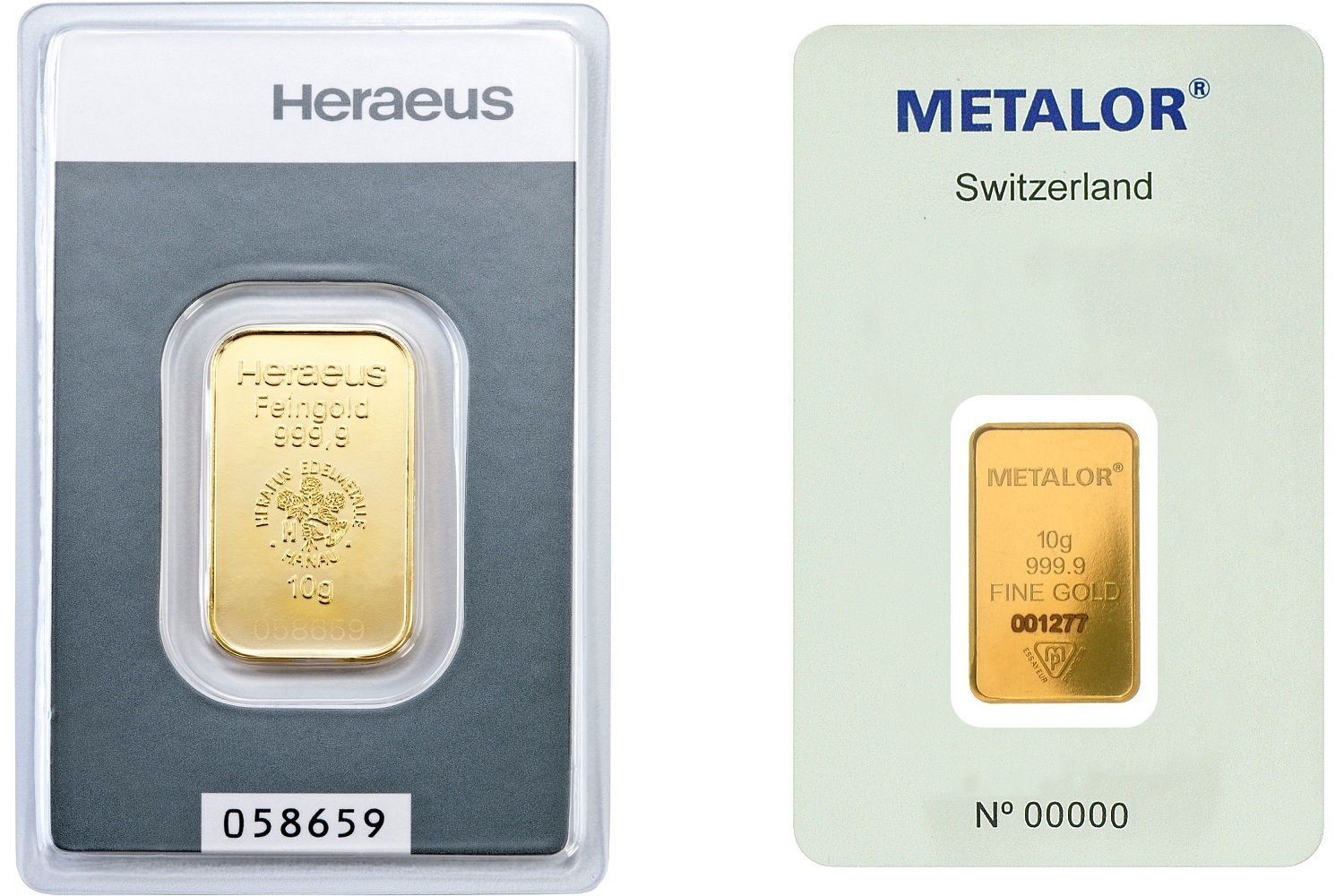 Buy 10g Gold Bar Best Value Bullionbypost From 521 60