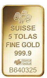 5 Tola Gold Bar