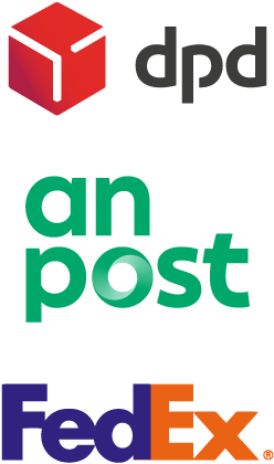 DPD, Anpost and Fedex logos
